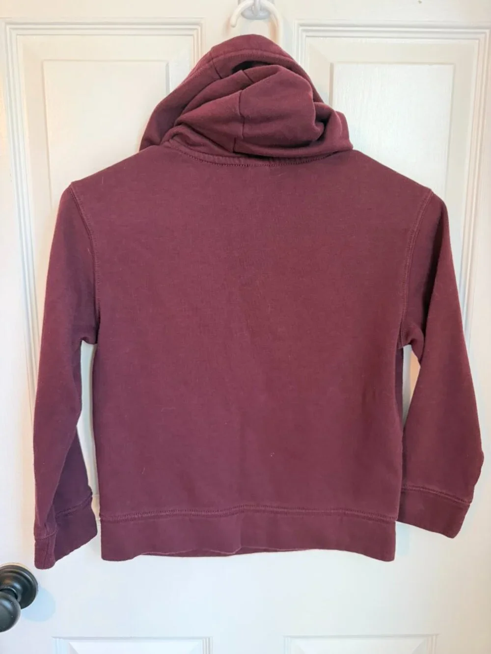 Boy's Medium Maroon Skater Fall Hoodie Medium